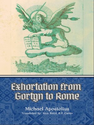 cover image of Exhortation from Gortyn to Rome